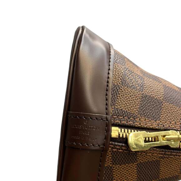 LOUIS VUITTON Authentic Brown Damier Canvas Alma PM Bag - Picture 7 of 10